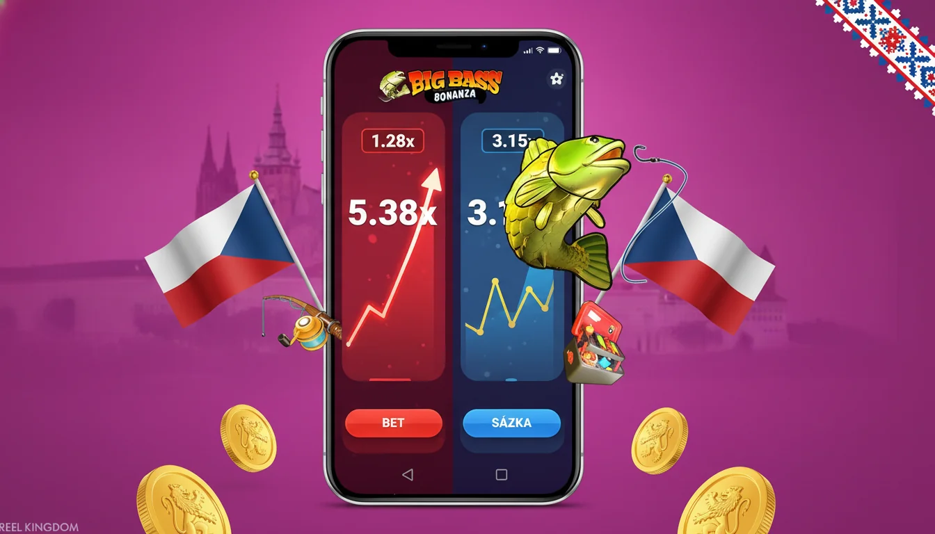 Detailní pohled na Free Spins fázi Big Bass Bonanza s viditelnými Money symboly a rybářem-Wildem